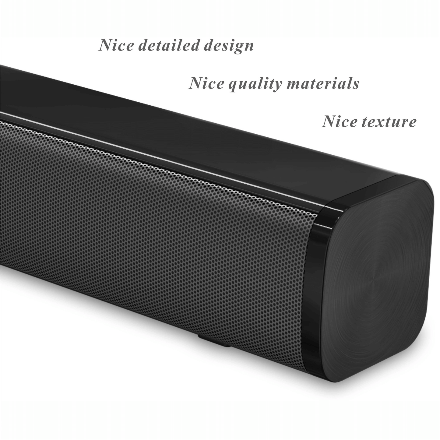 Bosebt D3 LED Bluetooth Speaker, Hi-Fi Stereo, 1200mAh Battery