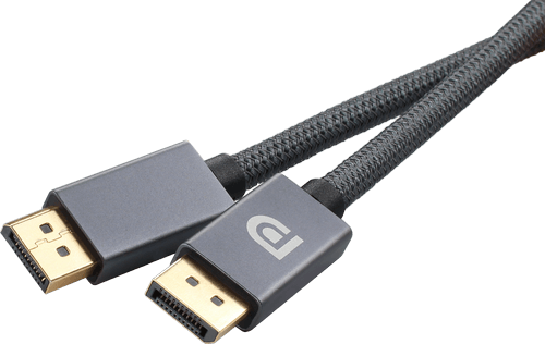 DP 1.4 8K UHD Cable, 4K 144Hz, Aluminum Case, EMI Tested