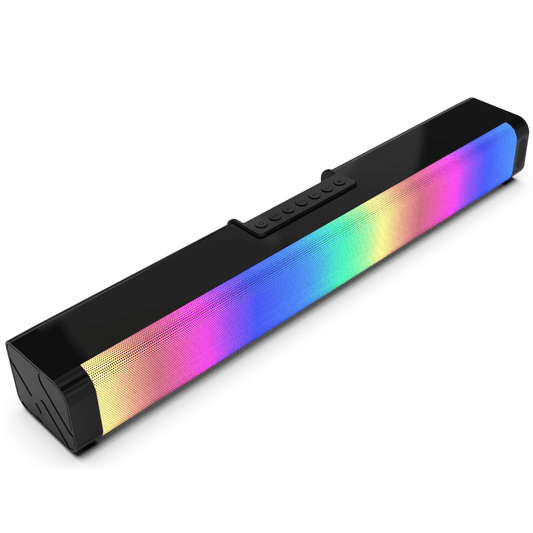 Bosebt LP-18 RGB LED Bluetooth Speaker, Hi-Fi Stereo, 1200mAh Battery